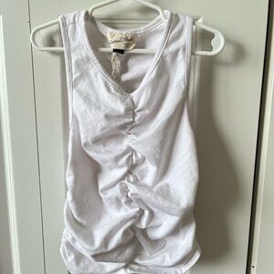 White going out top
